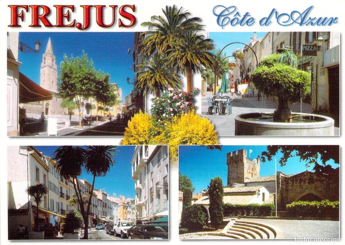 Postcards: Postal de Frejus en la Costa Azul de Francia