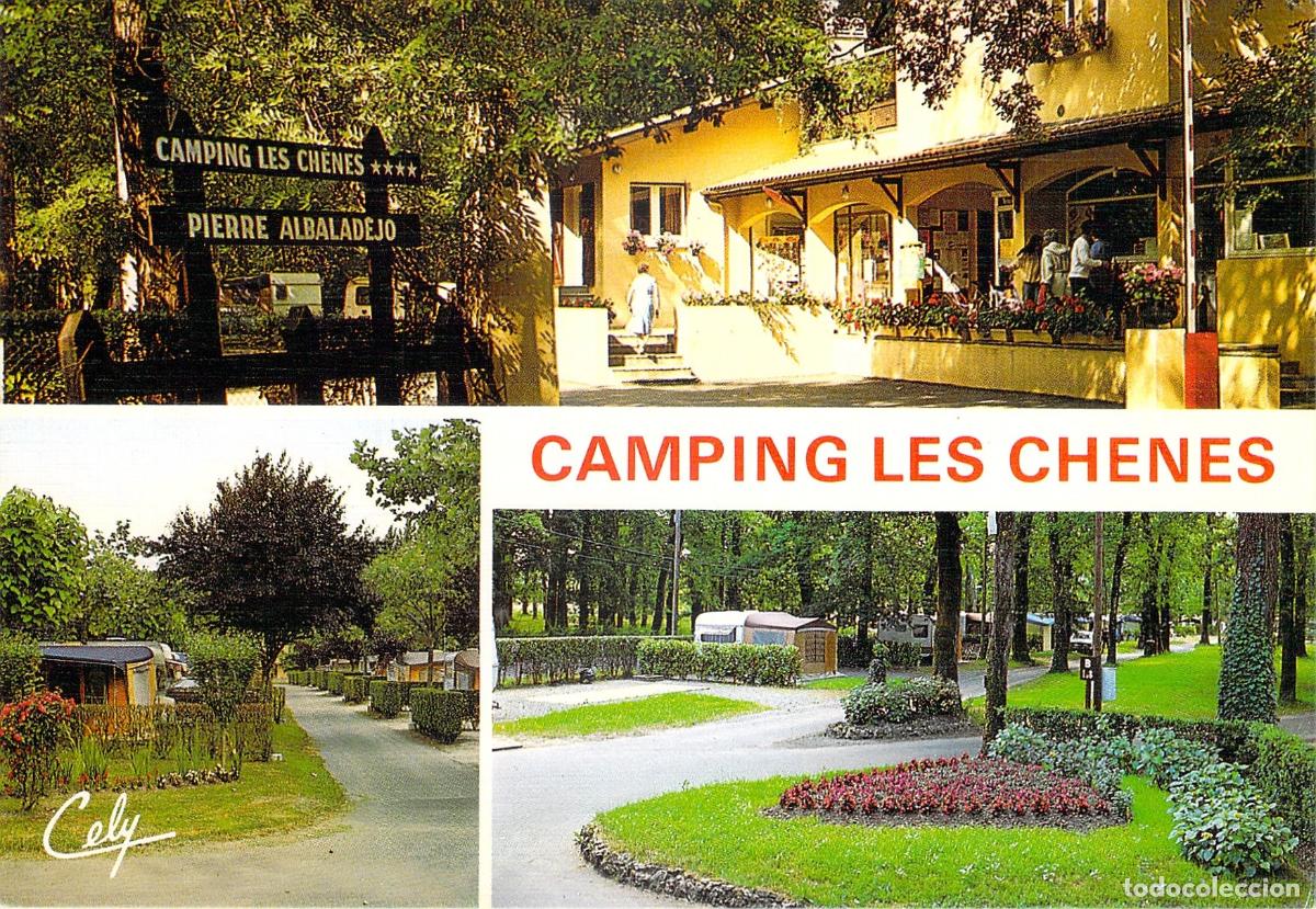 Cartoline: Postal de Camping Les Chenes en Dax Francia