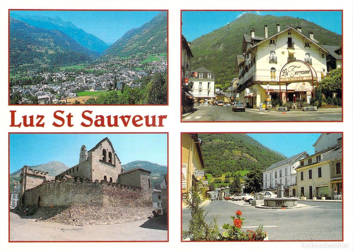 Cartoline: Postal de Luz-Saint-Sauveur en los Altos Pirineos