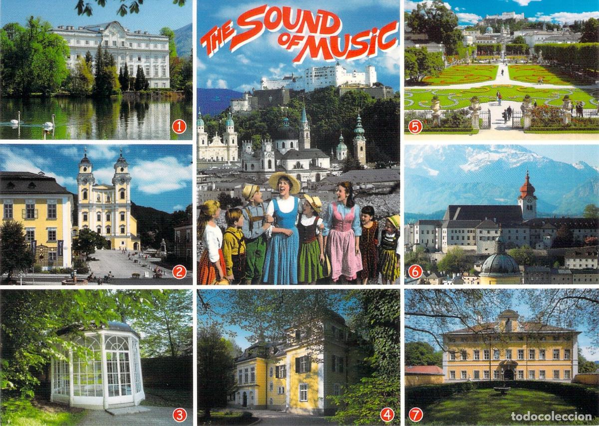Postales: Postal de localizaciones de rodaje de la pel&iacute;cula Sonrisas y L&aacute;grimas