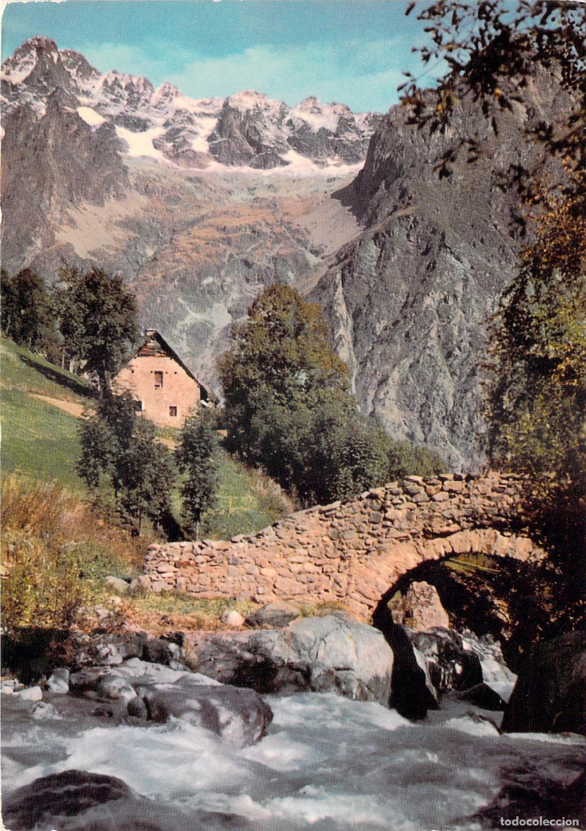 Postales: Postal de Le Pont des Oules du Diable en los Alpes Franceses