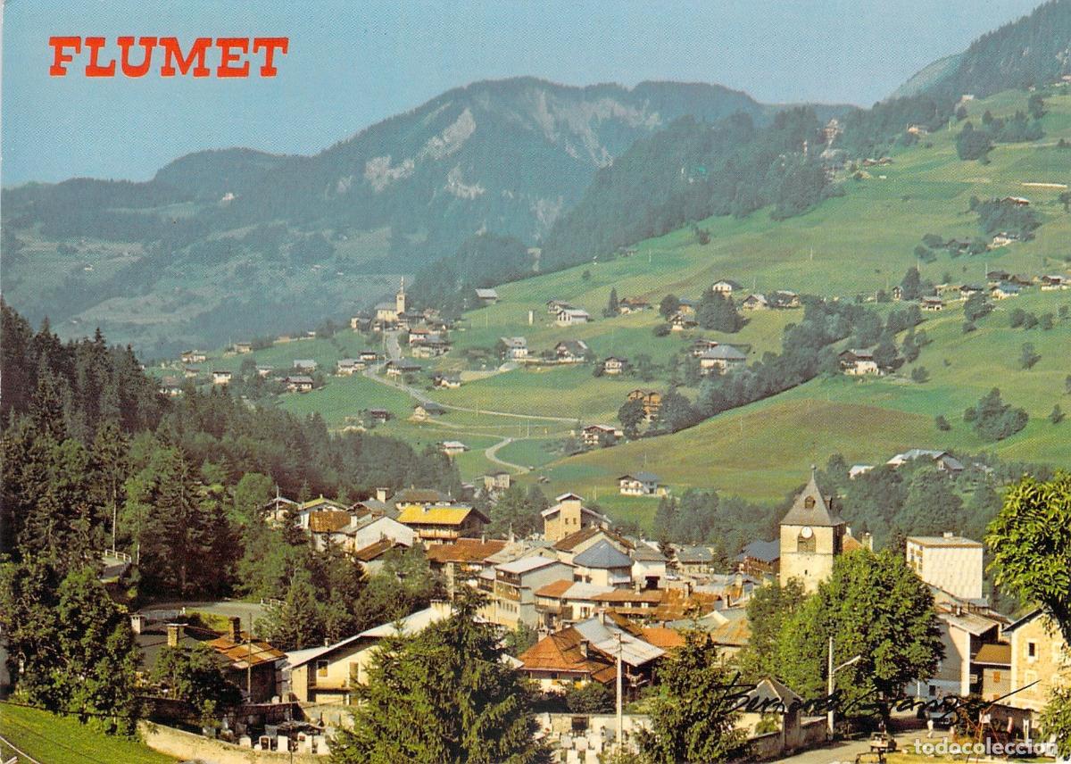 Postais: Postal de Flumet y St-Nicolas La Chapelle en los Alpes Franceses