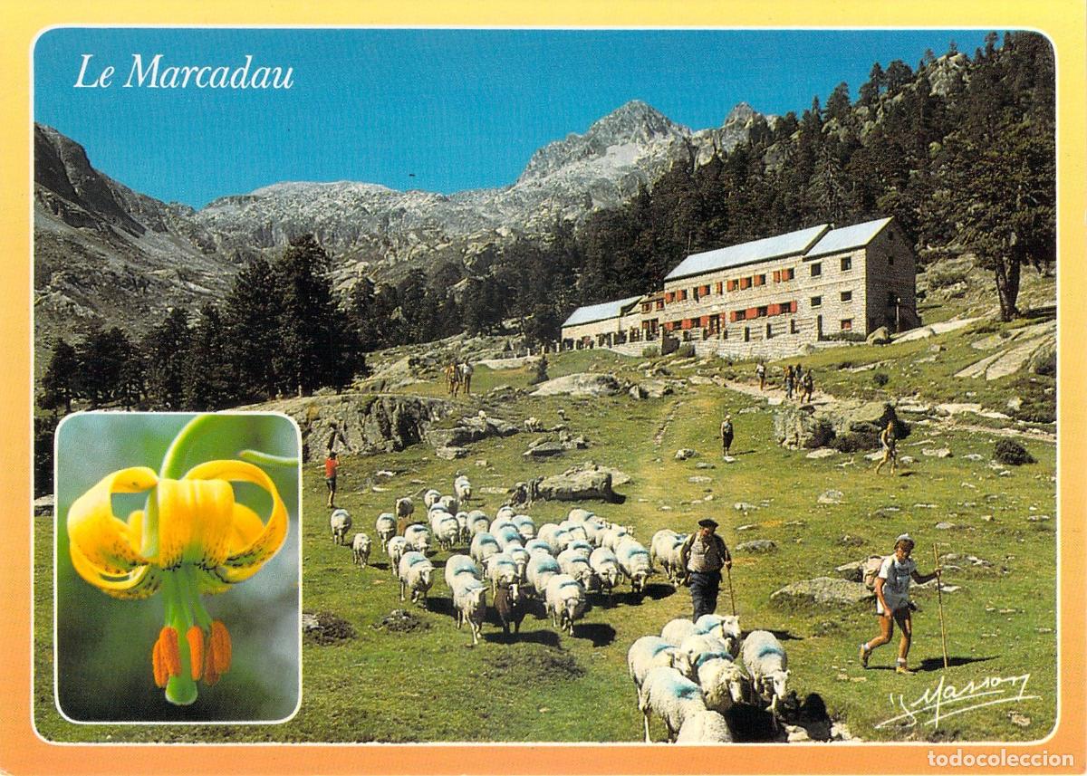 Postais: Postal del Refugio Wallon en Le Marcadau, Pirineos Franceses