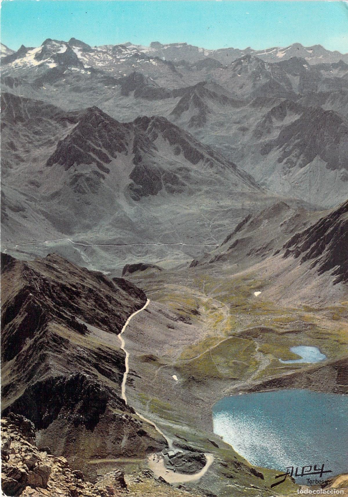 Postais: Postal de los Pirineos, Col de Sencours y Lac d'Oncet