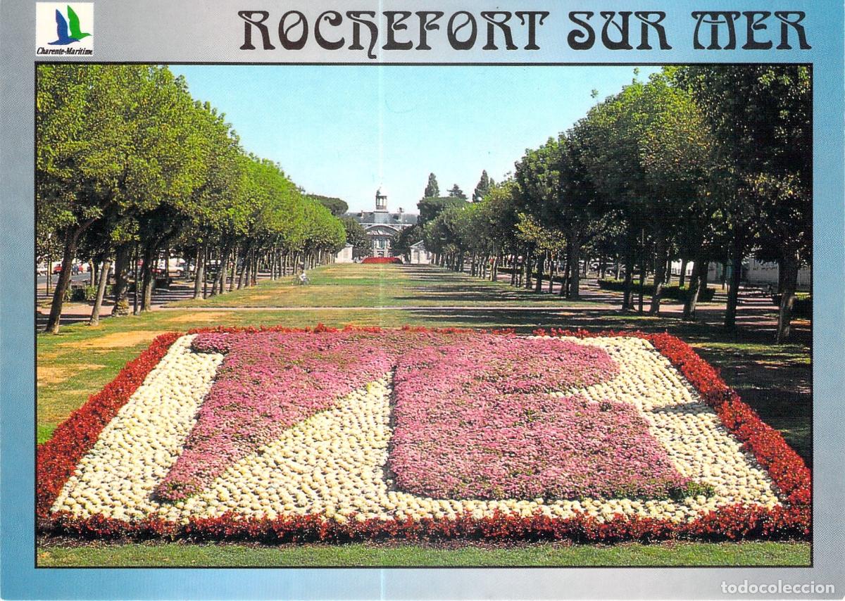 Cartes Postales: Postal de los jardines del Hospital de la Marina en Rochefort-sur-Mer, Francia