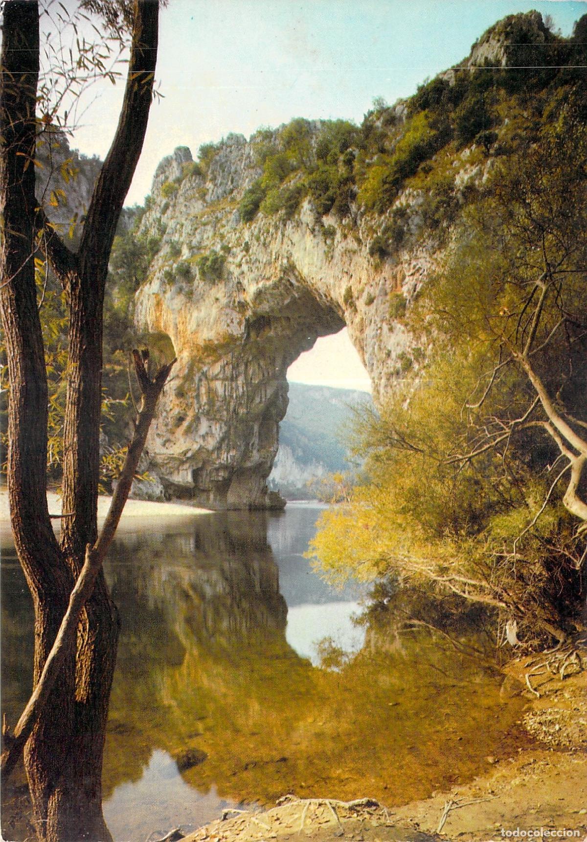 Cartes Postales: Postal de Pont d'Arc en las Gargantas del Ard&egrave;che, Francia