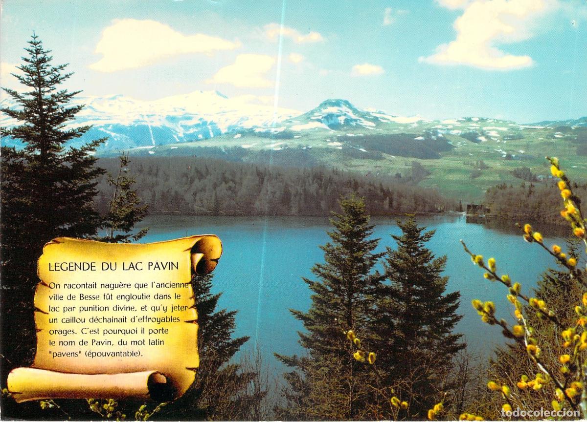Cartes Postales: Postal del Lac Pavin en Auvergne Francia