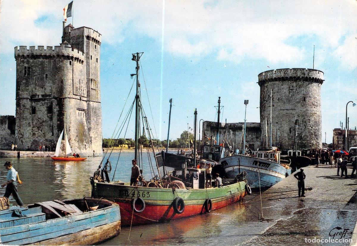 Cartes Postales: Postal de La Rochelle, Torres de Saint-Nicolas y de la Cha&icirc;ne