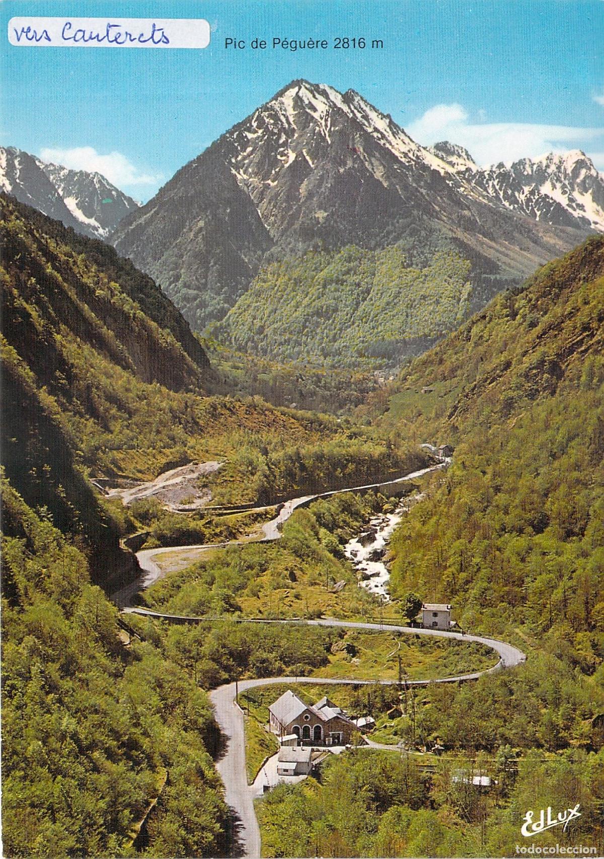 Postais: Postal del Pic de Peguere en los Pirineos Franceses