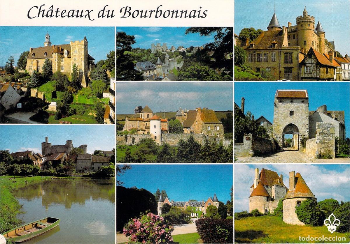 Postais: Postal de Chateaux du Bourbonnais Francia