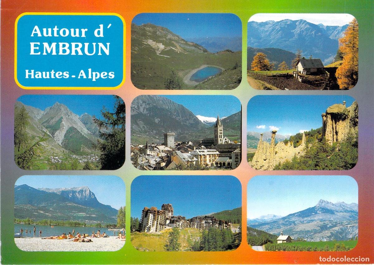 Cartoline: Postal de Embrun y los paisajes de los Alpes franceses
