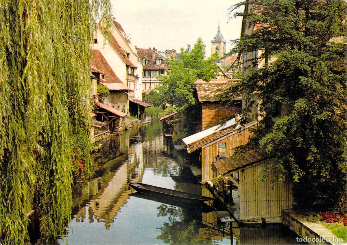 Cartoline: Postal de la Petite Venise en Colmar, Alsacia