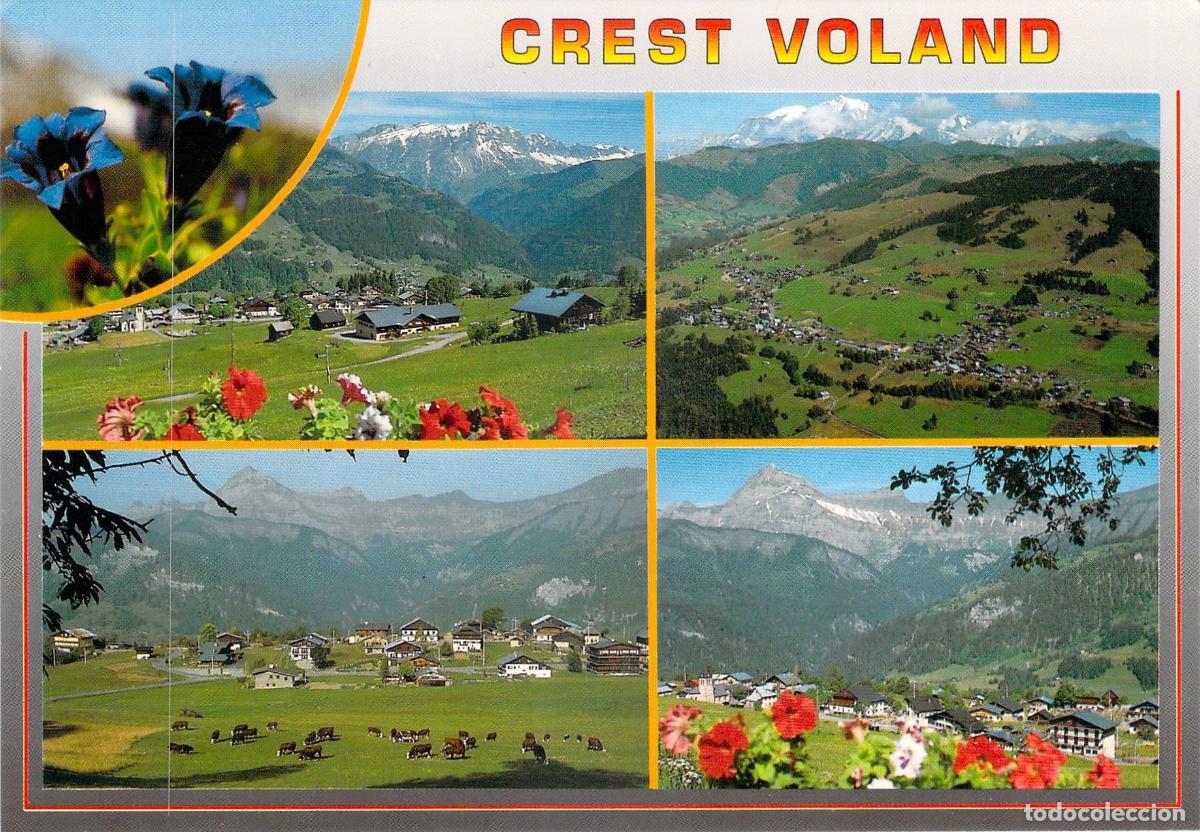Cartoline: Postal de Crest-Voland en los Alpes franceses