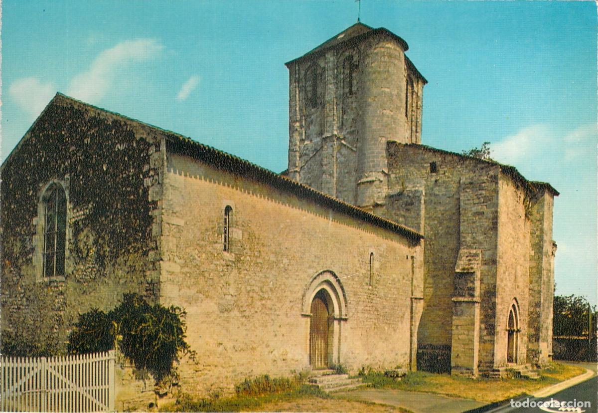Postcards: Postal de la Iglesia de Vaussais en Sauz&eacute;-Vaussais