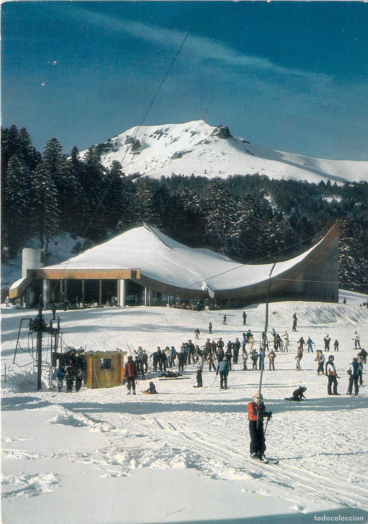 Cartoline: Postal de Super-Lioran Cantal Pista de Hielo en la Monta&ntilde;a
