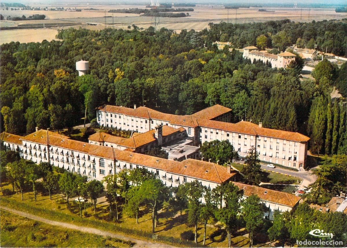 Postales: Postal de vista a&eacute;rea de Bligny en Essonne Francia
