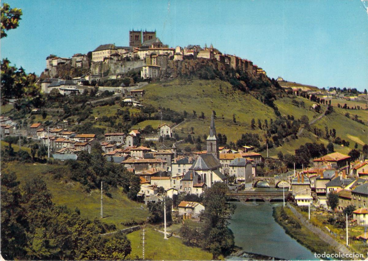 Postales: Postal de Saint-Flour en la regi&oacute;n de Cantal, Francia