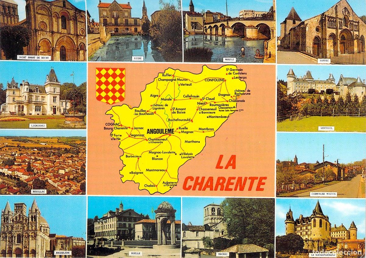 Postales: Postal de Charente, Francia: Selecci&oacute;n de Pueblos y Paisajes