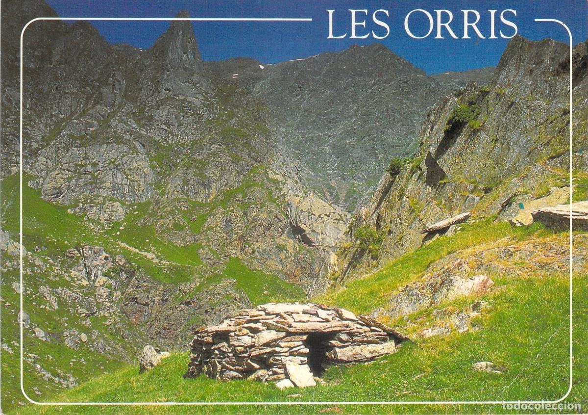 Postales: Postal de Orris Cabanas pastorales de piedra en Ari&egrave;ge Pirineos