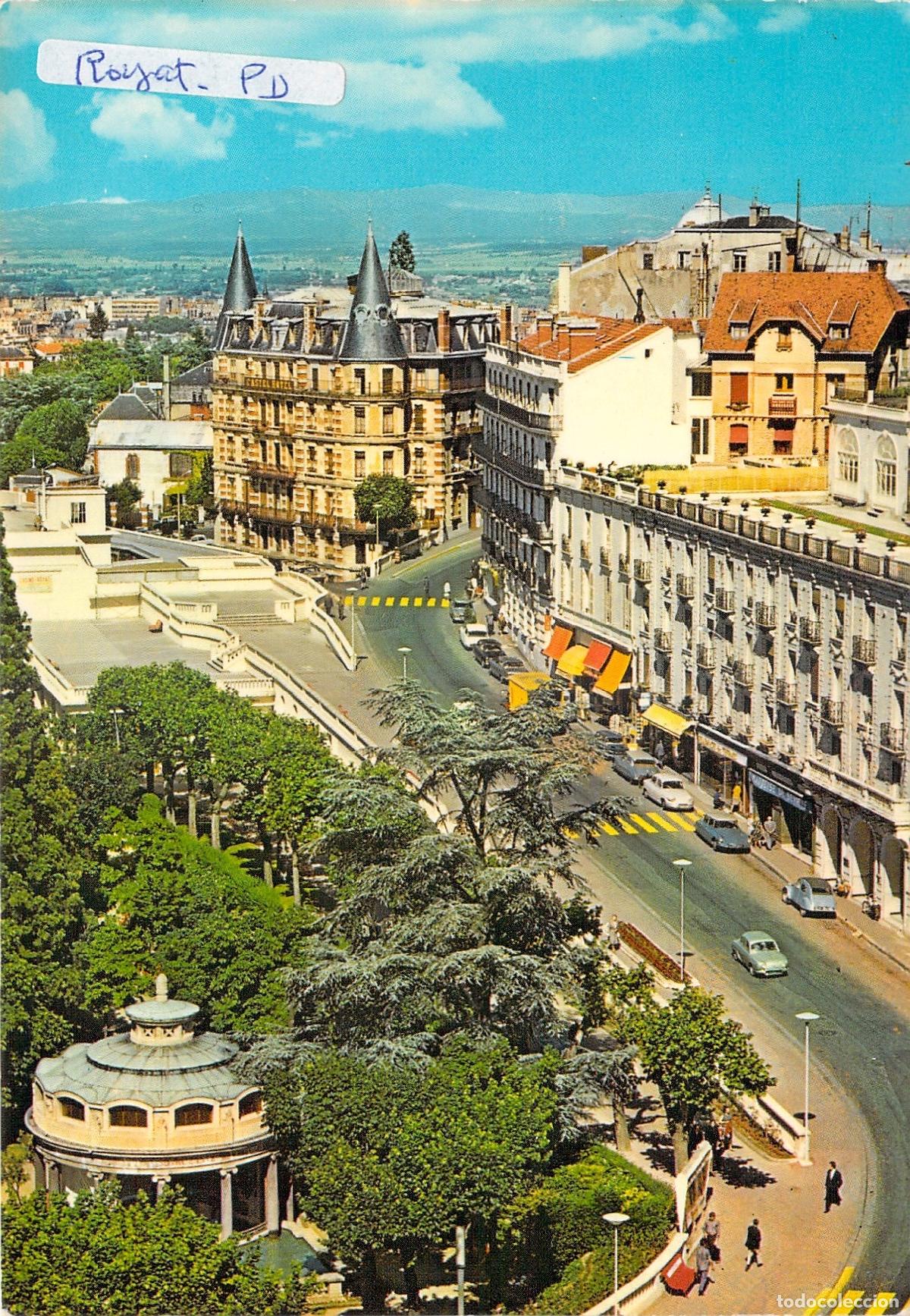 Postales: Postal de Royat Le Parc Thermal Francia