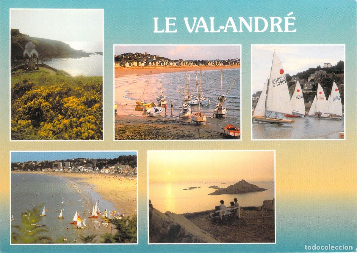 Postales: Postal de Le Val-Andr&eacute; Francia Vistas Costeras y Playa