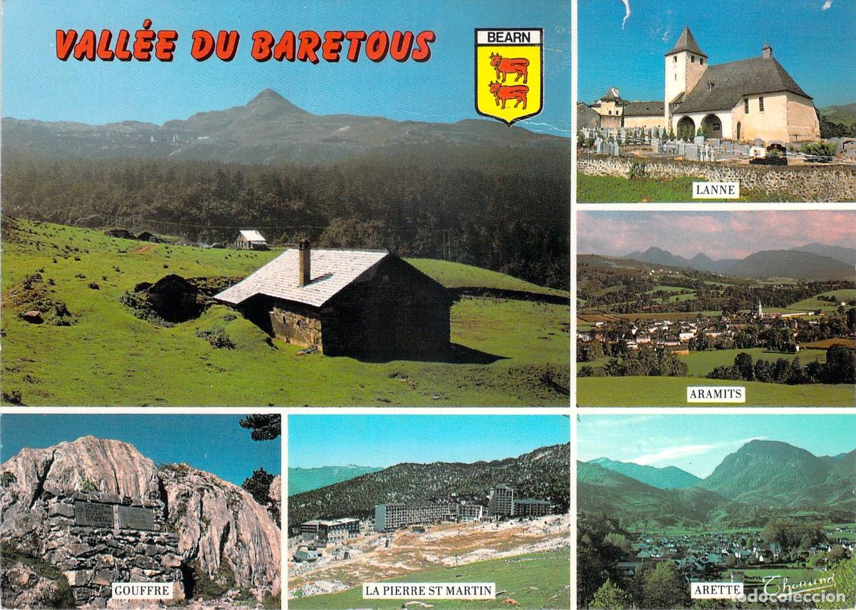 Postales: Postal de la Vall&eacute;e du Baretous en Bearn, Francia