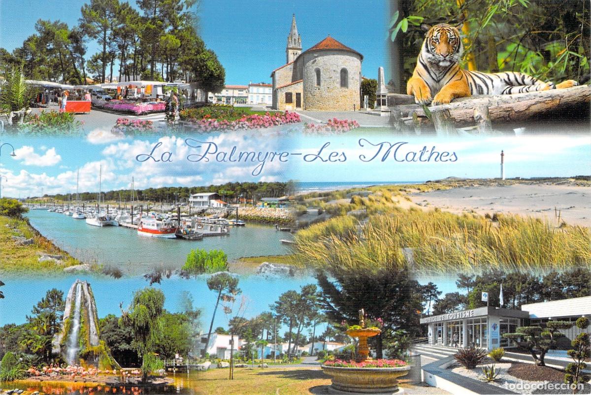 Postales: Postal de La Palmyre y Les Mathes Francia Multi-vista