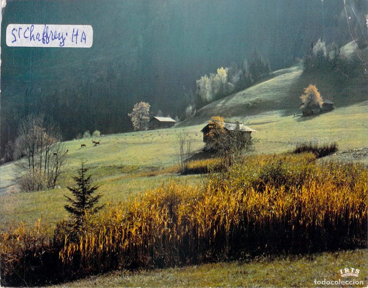 Postales: Postal de paisaje monta&ntilde;oso en Serre Chevalier, Hautes-Alpes