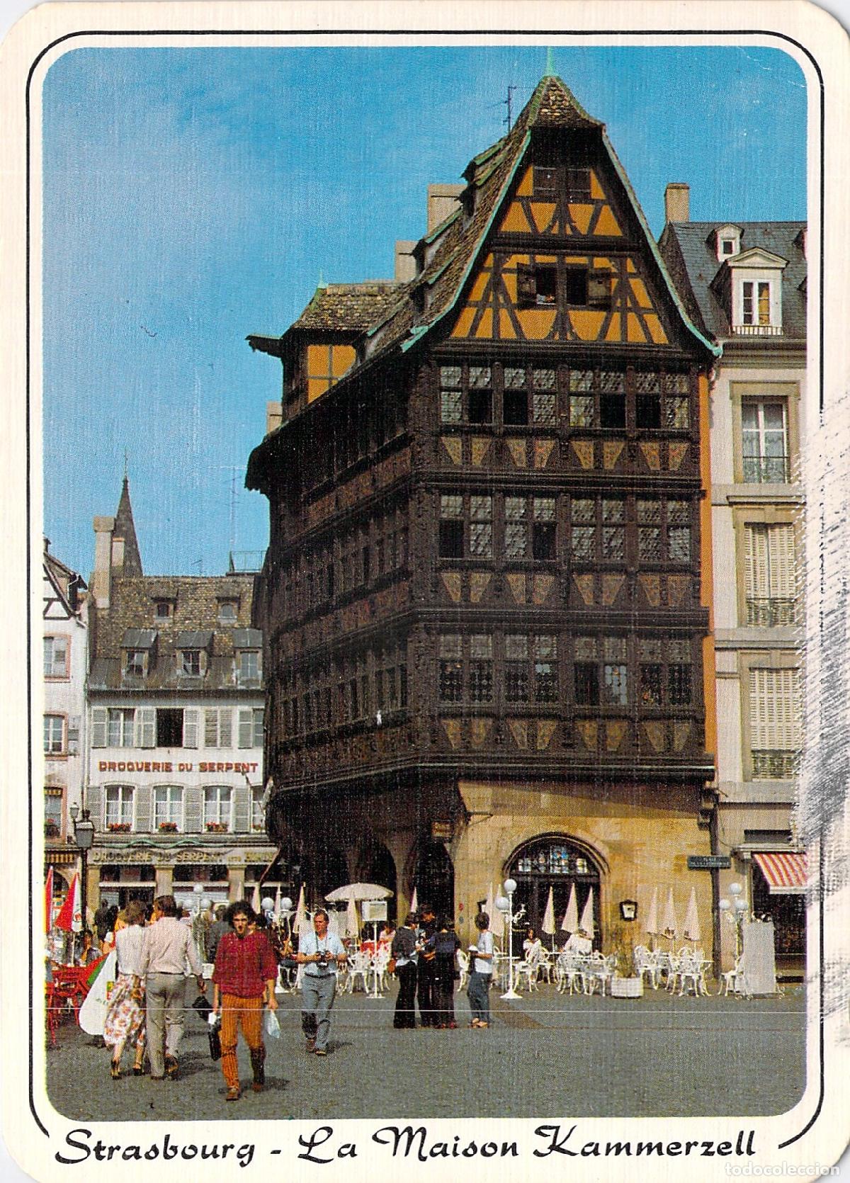 Postales: Postal de La Maison Kammerzell en Estrasburgo