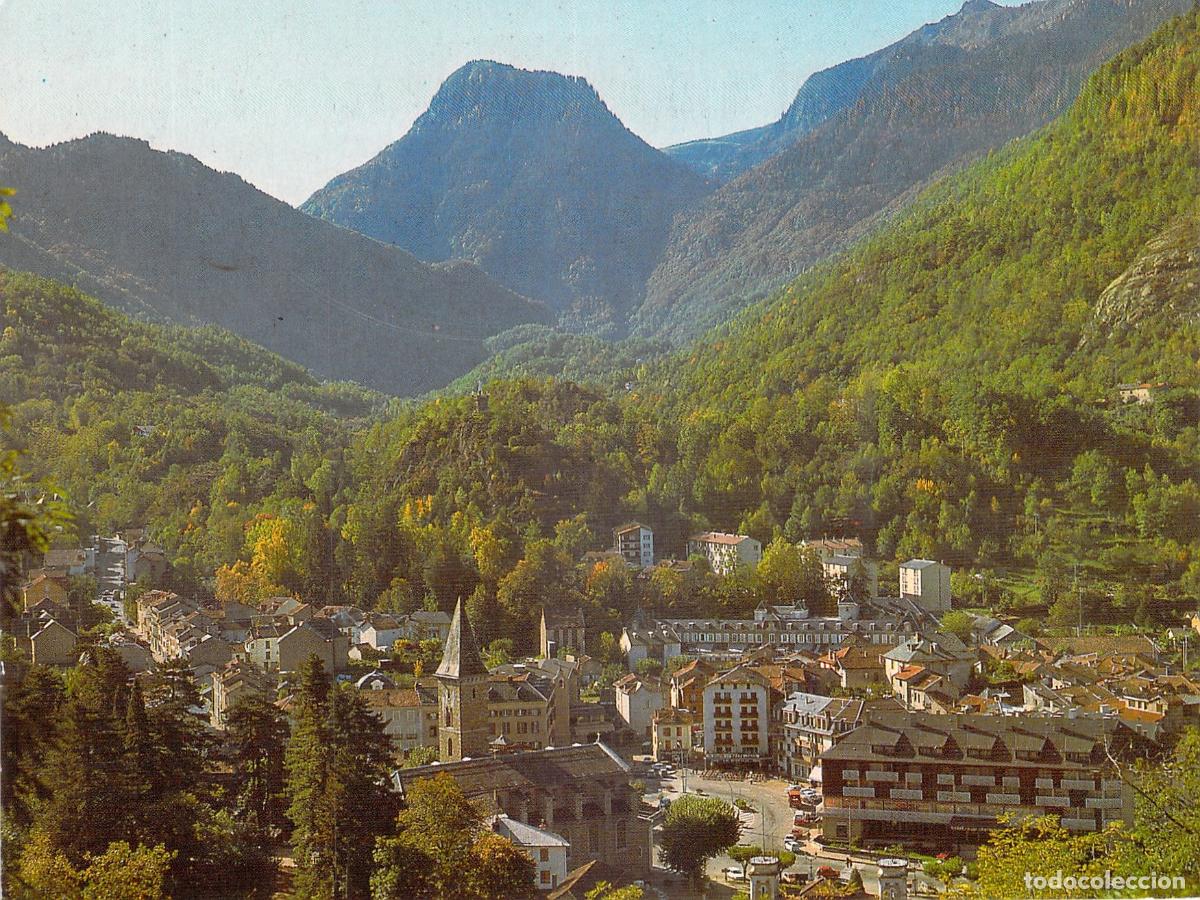 Postales: Postal de Ax-les-Thermes vista general Francia