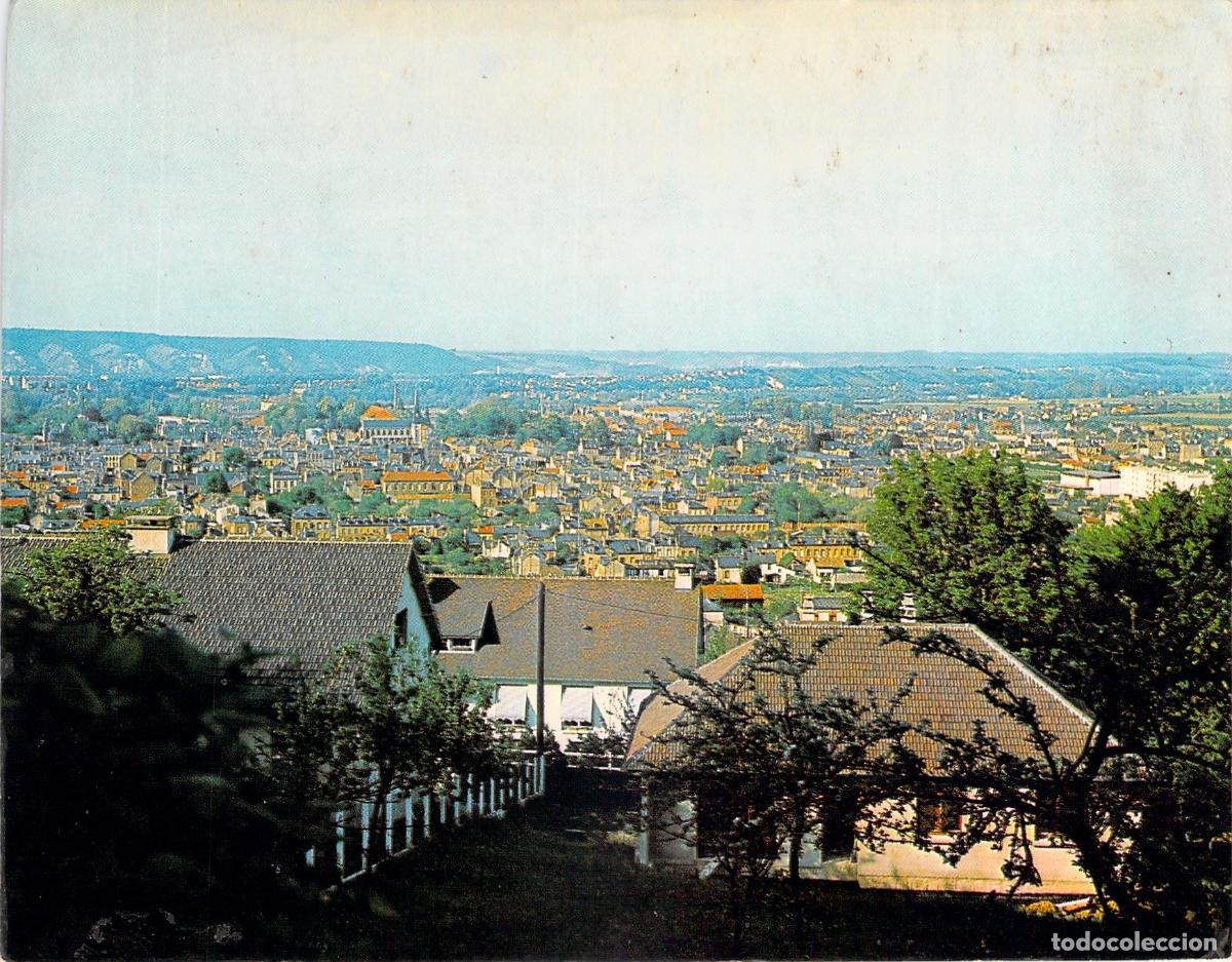 Postales: Postal de vista general de Caudebec-les-Elbeuf, Francia