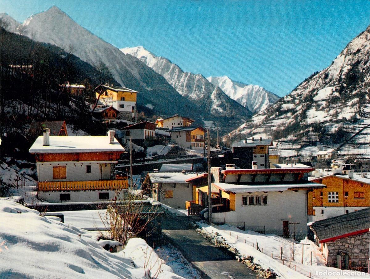 Postales: Postal de Saint-Lary-Soulan en los Pirineos, Francia