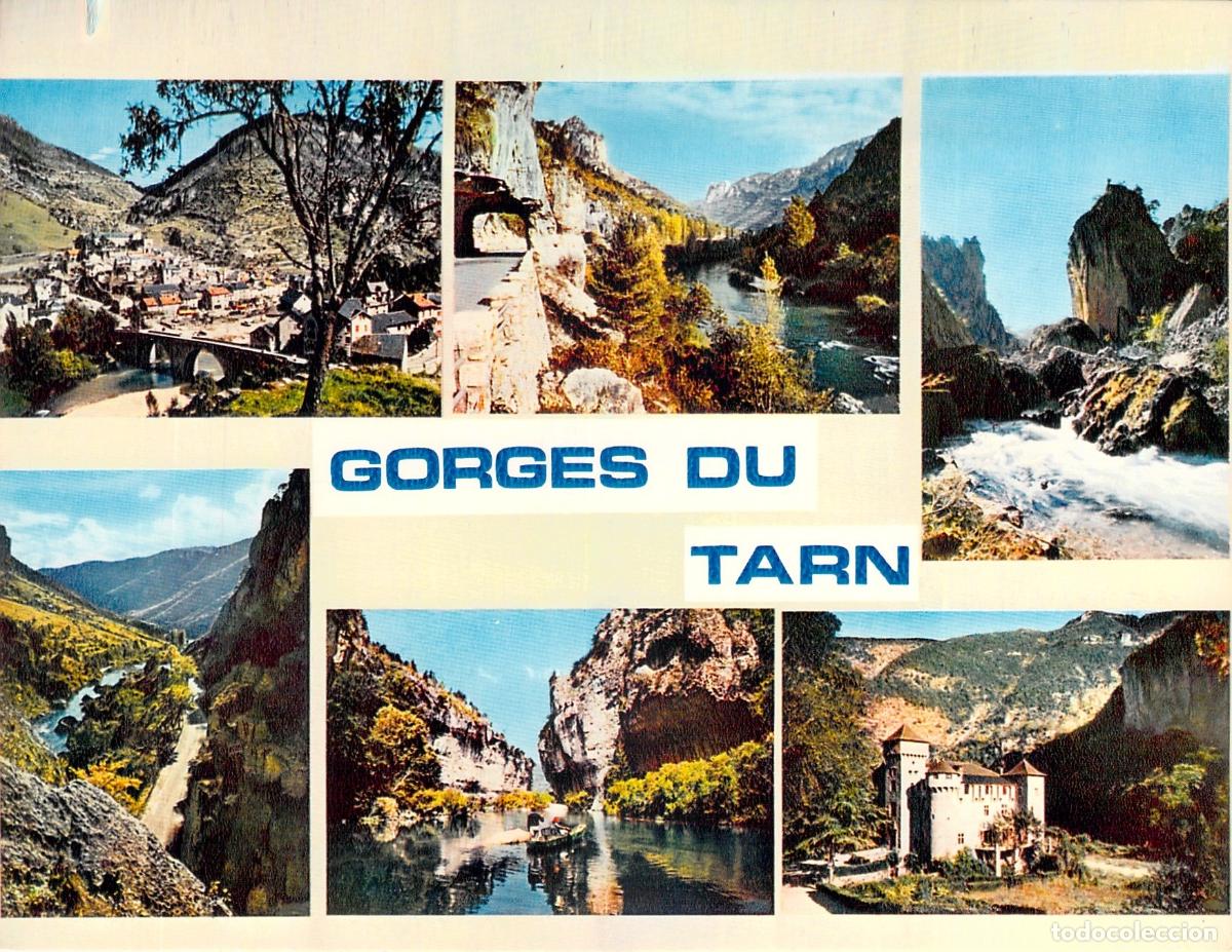 Postales: Postal de las Gorges du Tarn en Francia