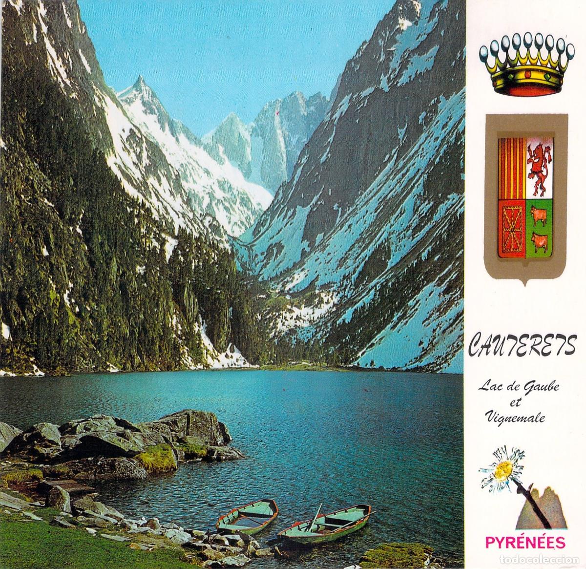 Postales: Postal del Lac de Gaube y Vignemale en los Pirineos Franceses