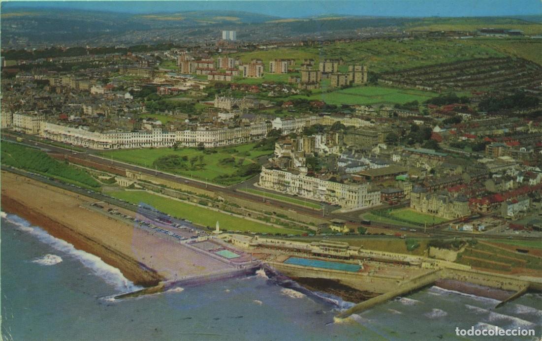 Postales: N&ordm; PT13578-Black Rock Bathing Pool. BRIGHTON. England. Sin circular. ED. AIRVIEWS LTD.