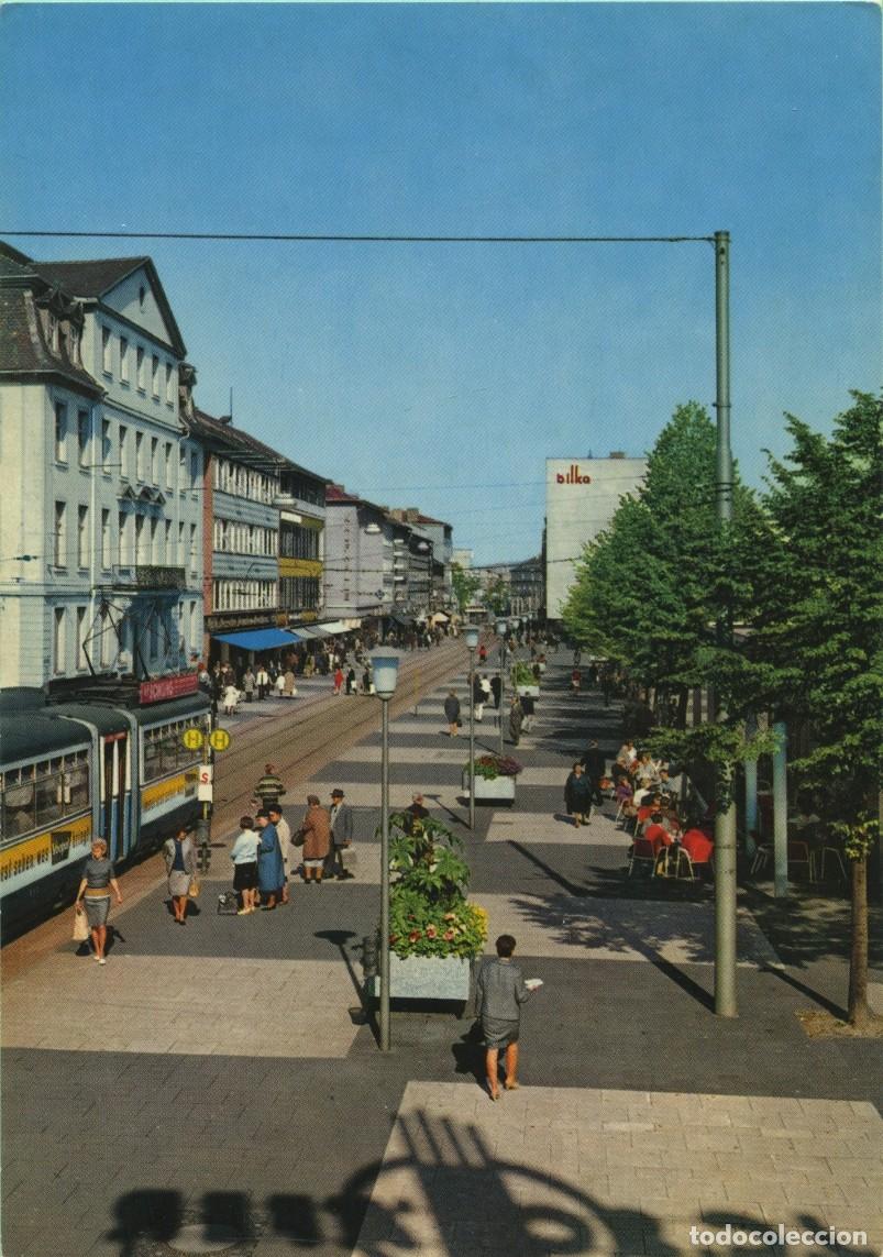 Postales: N&ordm; 975/33-KASSEL. Alemania. K&ouml;nigsstrasse superior. Sin circular. ED. KRUGER