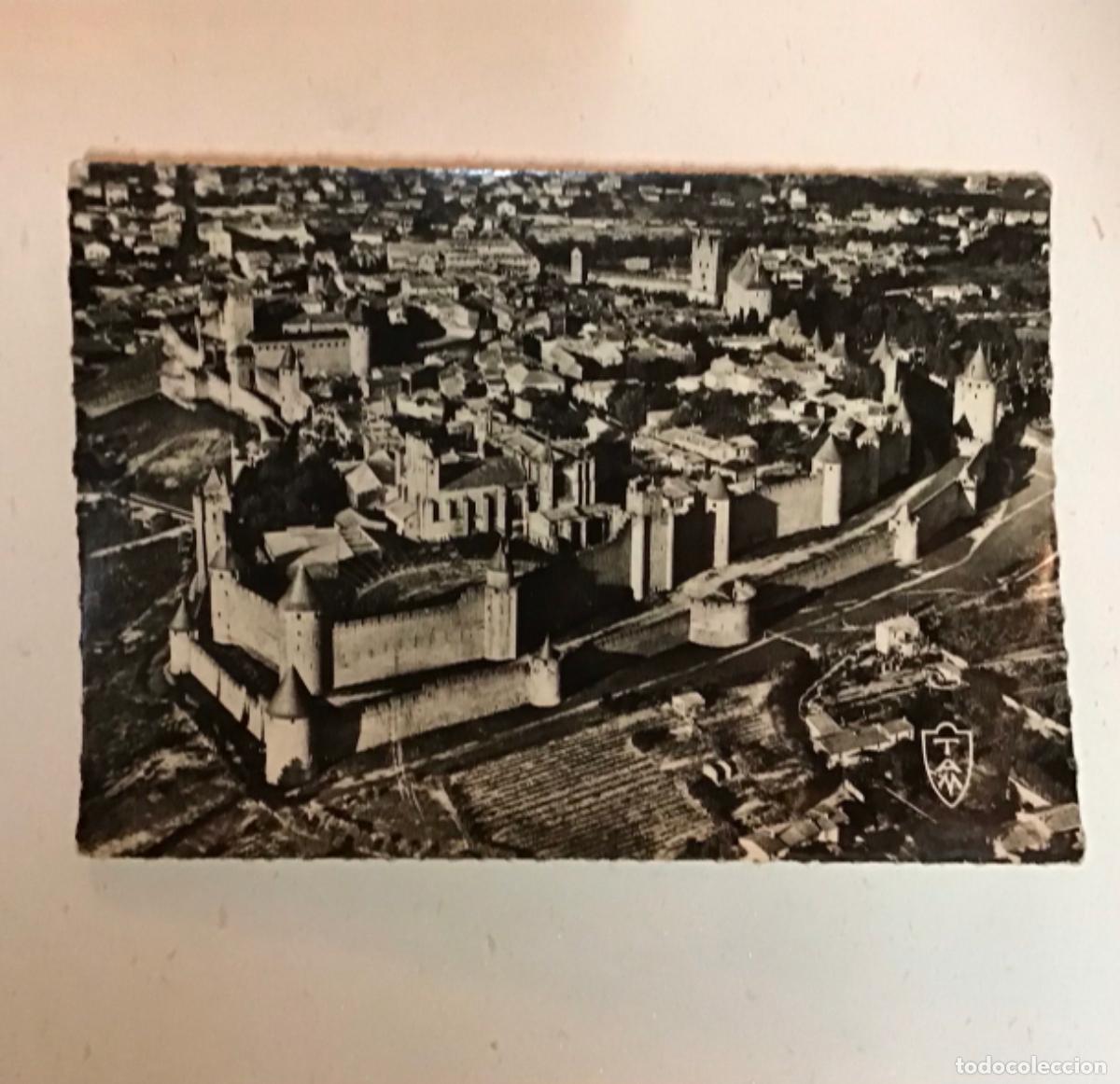 Postales: CIT&Eacute; DE CARCASSONNE, POSTAL FOTOGR&Aacute;FICA A&Ntilde;OS 60/70