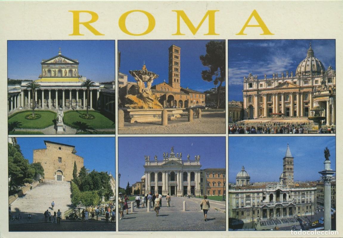 Postales: N&ordm; 36-ROMA. Italia. Diversos aspectos. Sin circular. ED. PC