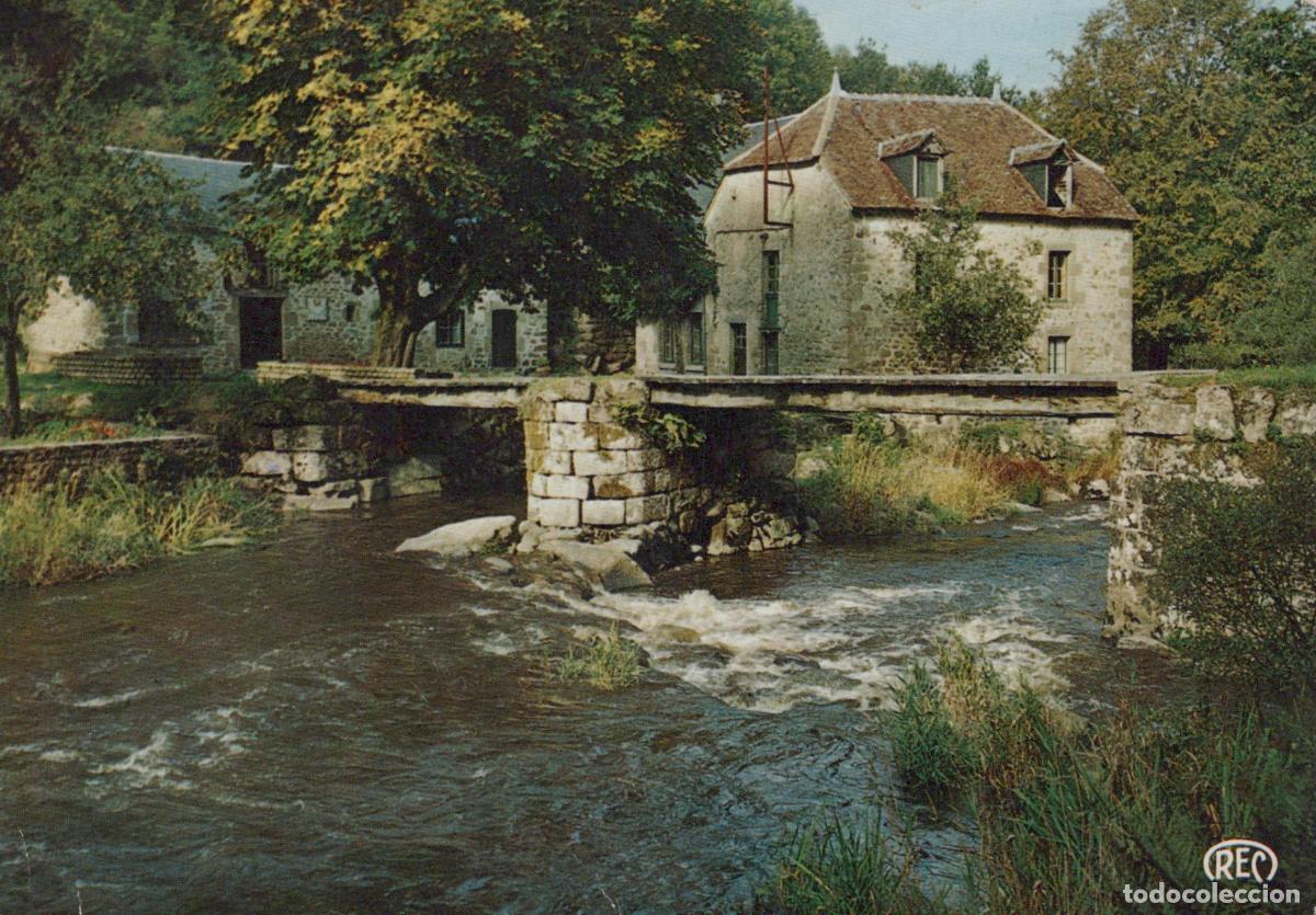 Postkarten: France Crozant Moulin de la Folie S&eacute;delle Pont *YAB012