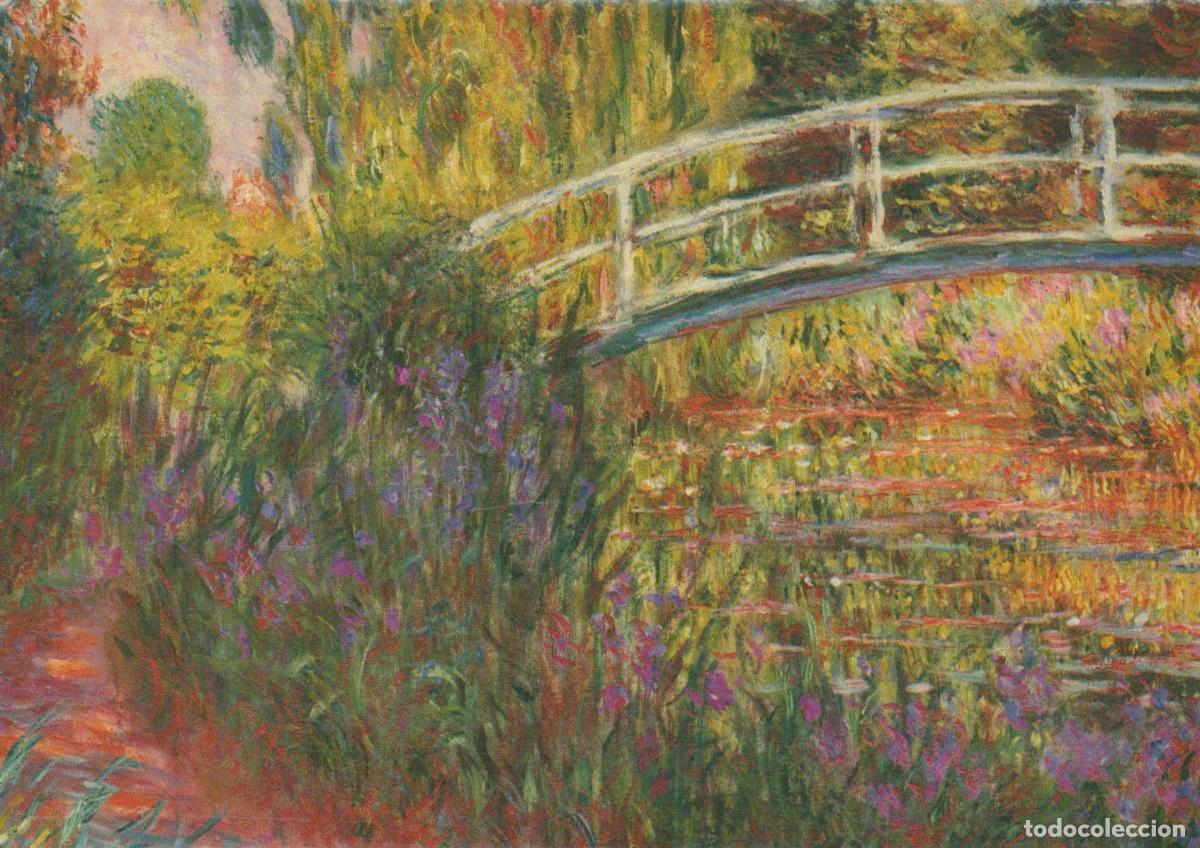 Postales: France Giverny Normandie Claude Monet le Pont Japonais Art Unposted *YAB035