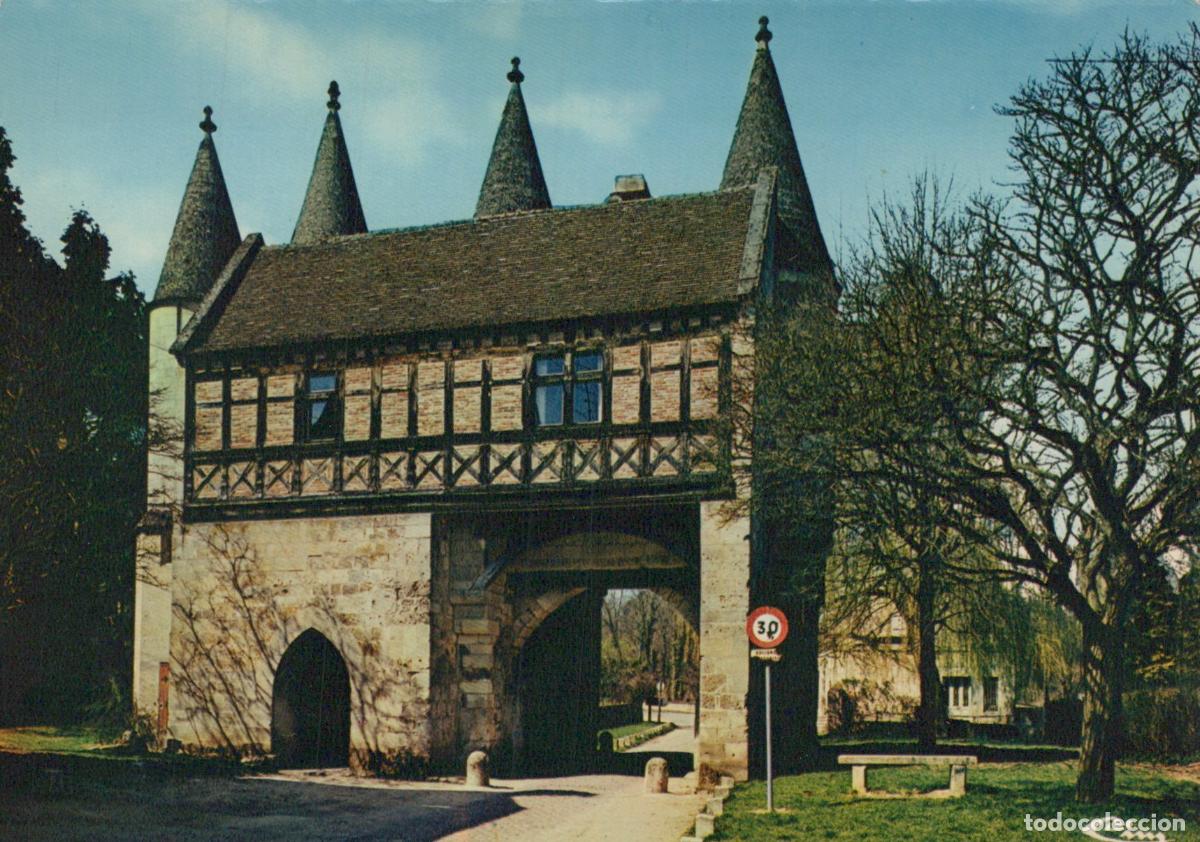 Postales: France Longpont La Porte Fortifi&eacute;e de L Abbaye *YAB027
