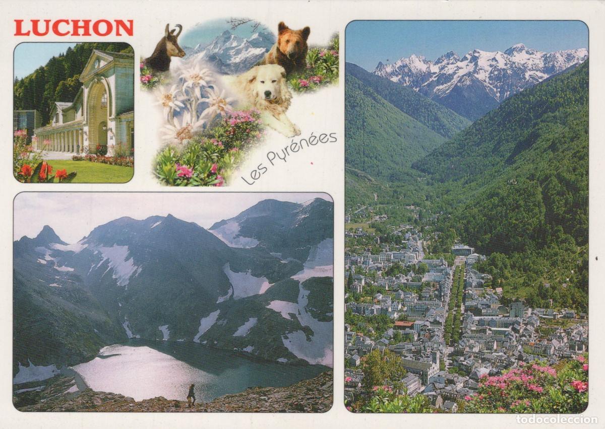 Cartes Postales: France Luchon Vues Pyr&eacute;n&eacute;es Station Thermale Lac *YAB059