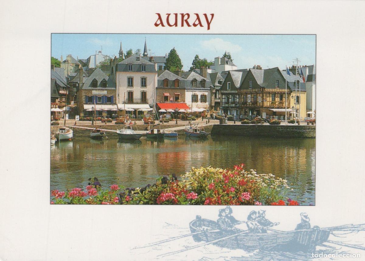 Cartes Postales: France Auray Bretagne Quartier Saint Goustan Port Pittoresque Post&eacute;e *YAB083