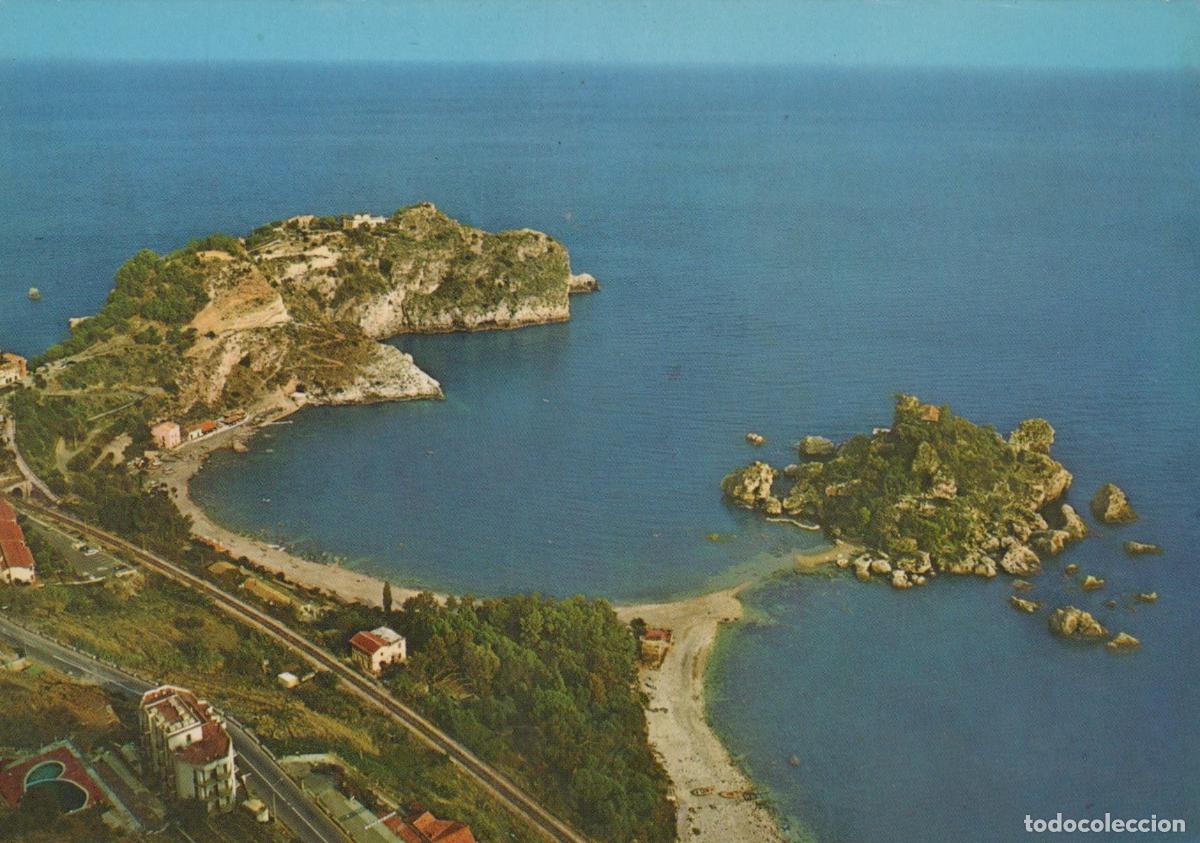 Postkarten: Italia Taormina Capo S Andrea E Isola Bella Panorama Costiero Unposted *YAB098