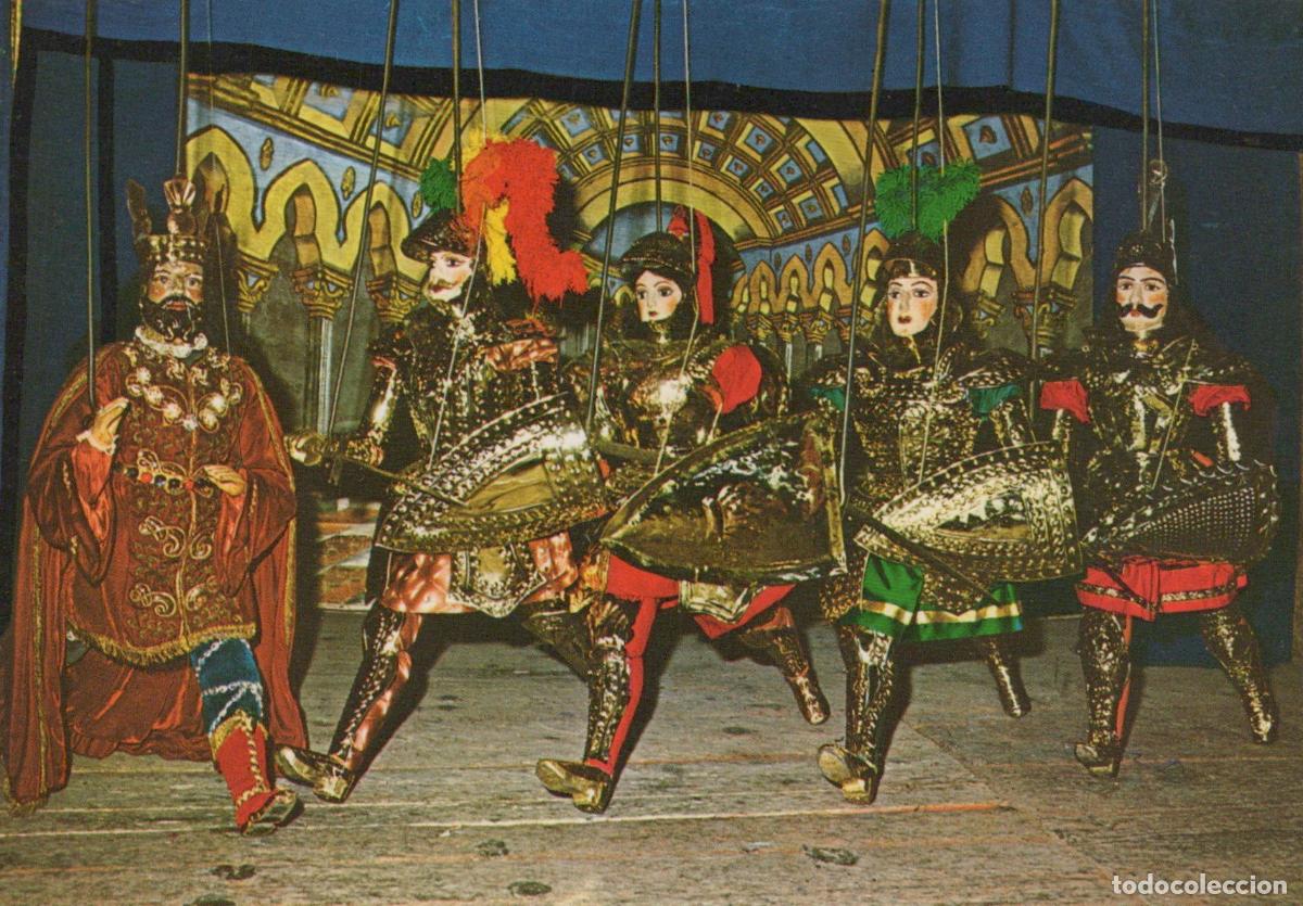 Cartoline: Italia Palermo Marionette Siciliane Opra Dei Pupi Affrancata Unposted *YAB118
