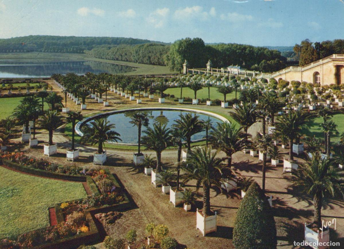 Postcards: France Versailles Jardin de L Orangerie Pi&egrave;ce D Eau Suisse *YAB146