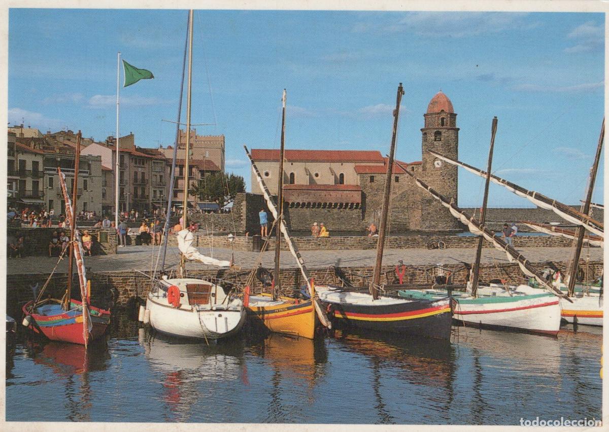Cartes Postales: France Collioure Pyr&eacute;n&eacute;es Orientales Port M&eacute;diterran&eacute;en Voiliers et *YAB150