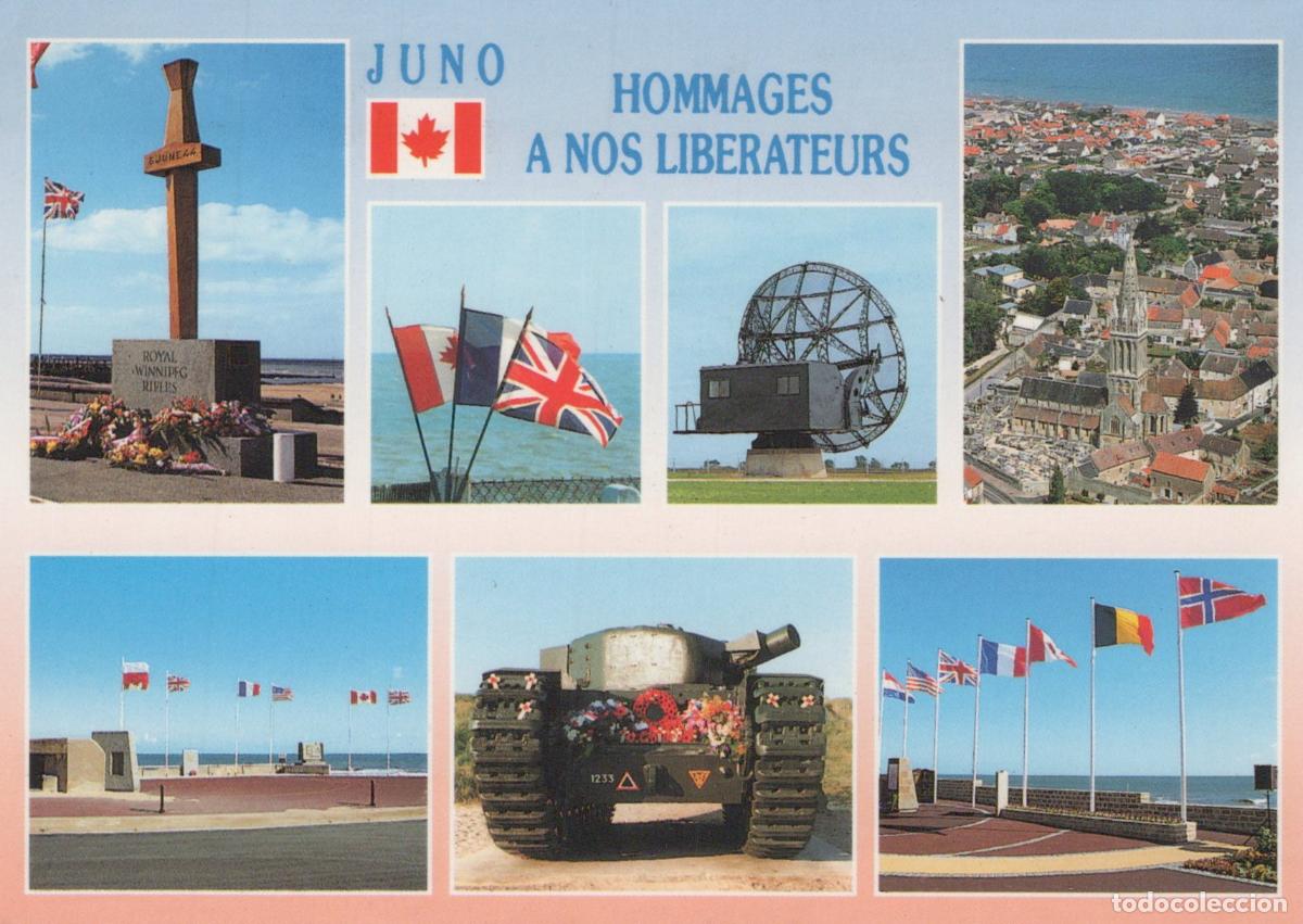 Cartes Postales: France Courseulles sur Mer Juno Plage D Day Comm&eacute;moration Unposted *YAB165