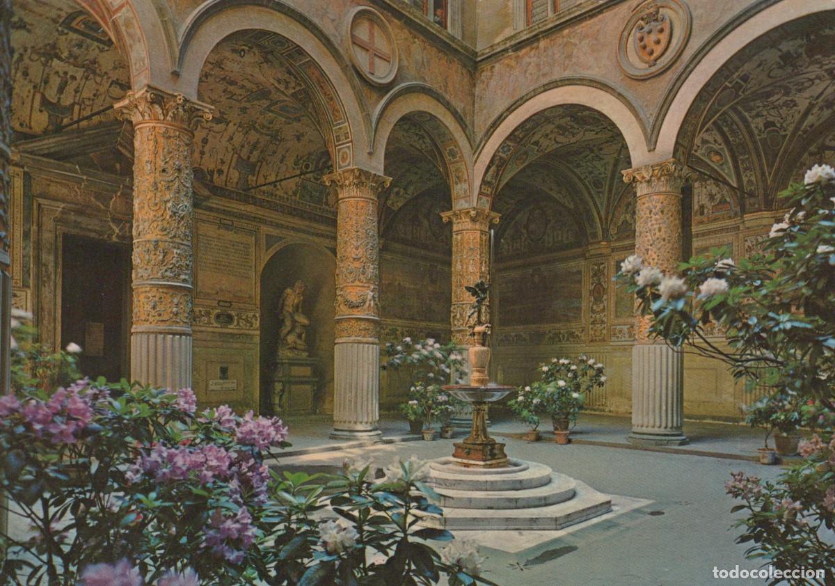 Cartes Postales: Italia Firenze Palazzo Vecchio Cortile Architettura Affrancata Unposted *YAB211