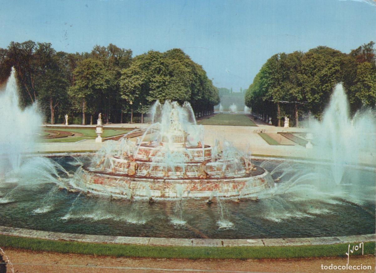 Postais: France Versailles Bassin de Latone Grandes Eaux en Jeu *YAB170